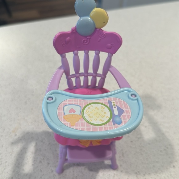 My little Pony 2009 Retired Newborn Cuties Feeding time chair - Picture 2 of 8